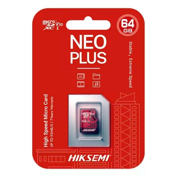 Micro SD HS-TF-E1 HikSemi Neo Plus 64GB