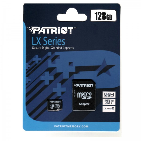 Micro SD XC PATRIOT LX Series 128 GB / U...