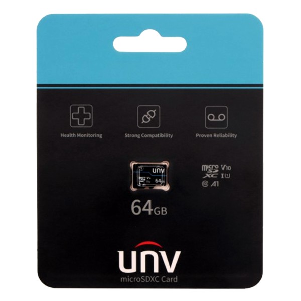 Memoria Micro SD Uniview 64GB Clase 10