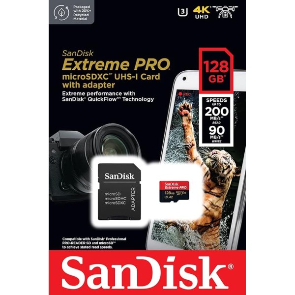 Memoria SD SanDisk Extreme PRO SDXC  UHS...