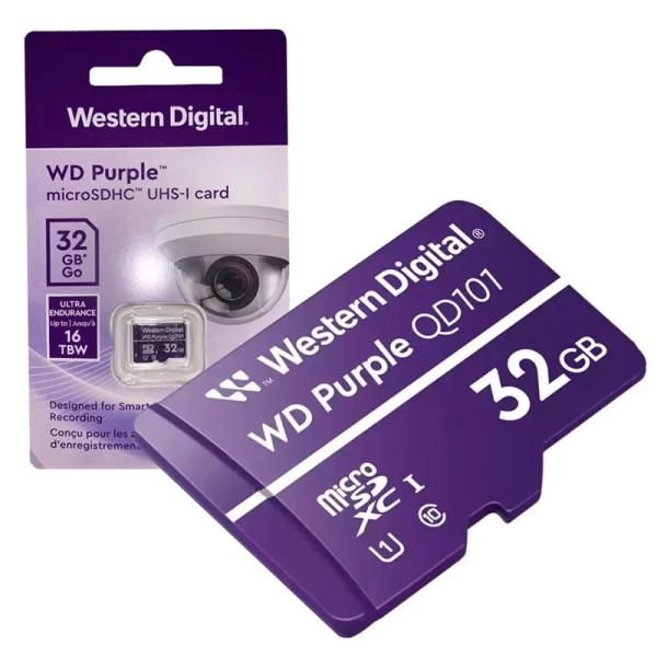 Micro SD Western Digital UHS-I Surveilla...