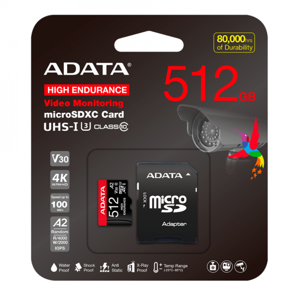 Memoria Micro SD SD Adata High Endurance...