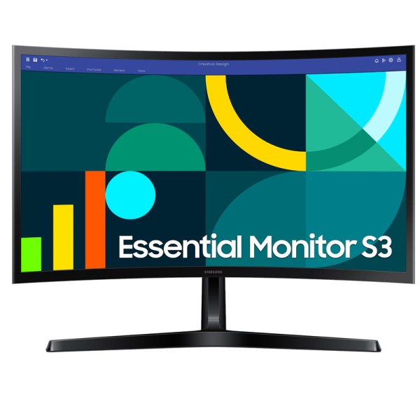 Monitor Gaming Samsung 24 in Curvo LS24D...