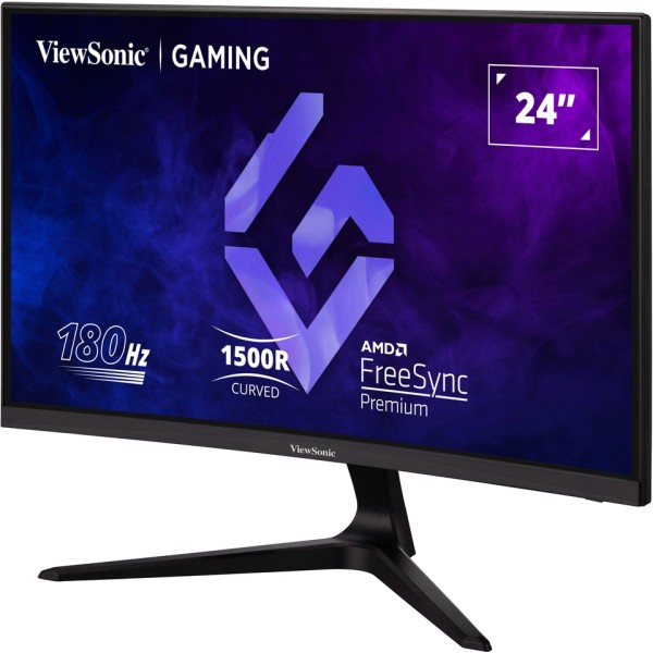 Monitor Gaming Curvo ViewSonic VX2418C  24 inch / 1500R / FHD 1920 x1080 / 180Hz / HDMI/ DisplayPort / 1MS