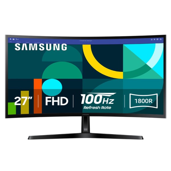 Monitor Samsung Essential S3 Curvo 27 Monitor Samsung Essential S3 Curvo 27