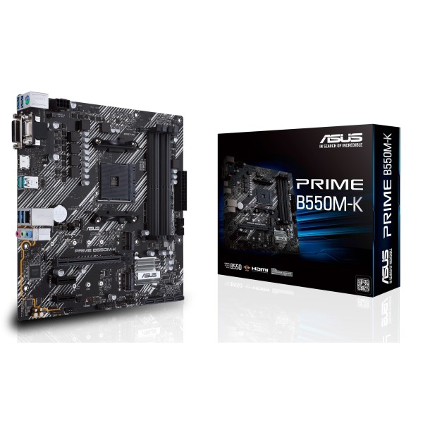 Motherboard Asus Prime B550M-K ARGB AMD ...