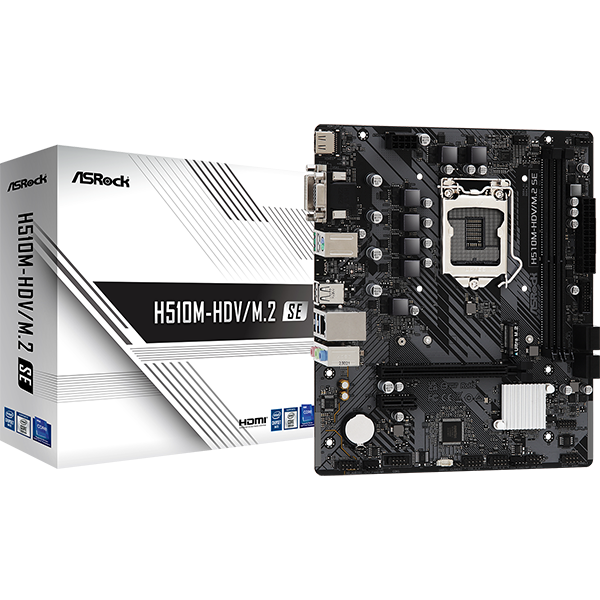 Motherboard Asrock H510M-HDV/M2 SE LGA 1...