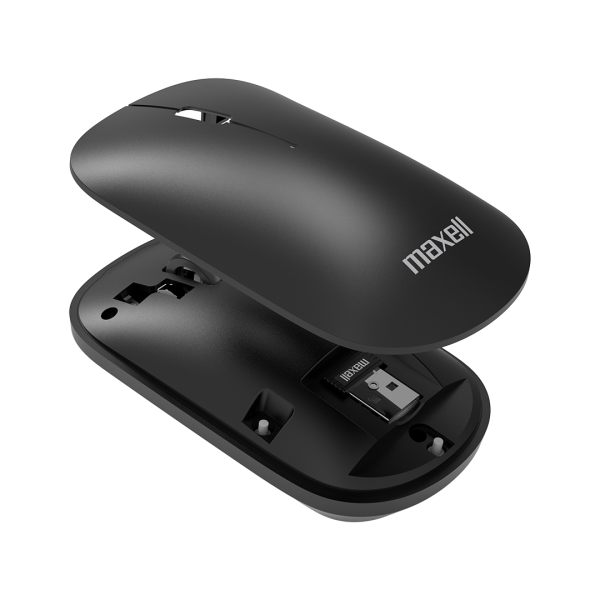 Mouse Maxell Precise Inalambrico 2.4Ghz /  Bluetooth / Recargable 