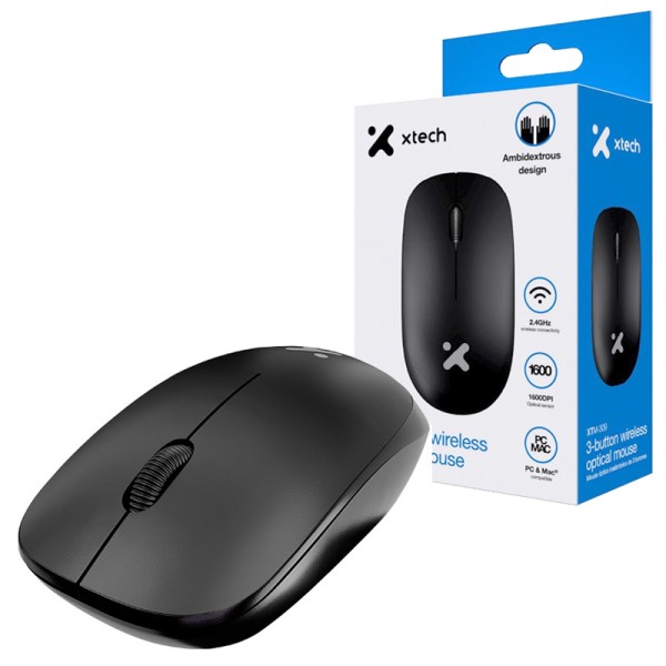 Mouse Inalambrico Xtech XTM-309 2.4GHz /...