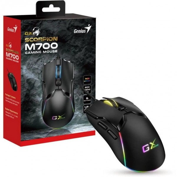 Mouse Gaming Genius GX  Scorpion M700 RG...