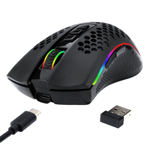 Mouse Gaming Redragon RGB Storm Pro M808...