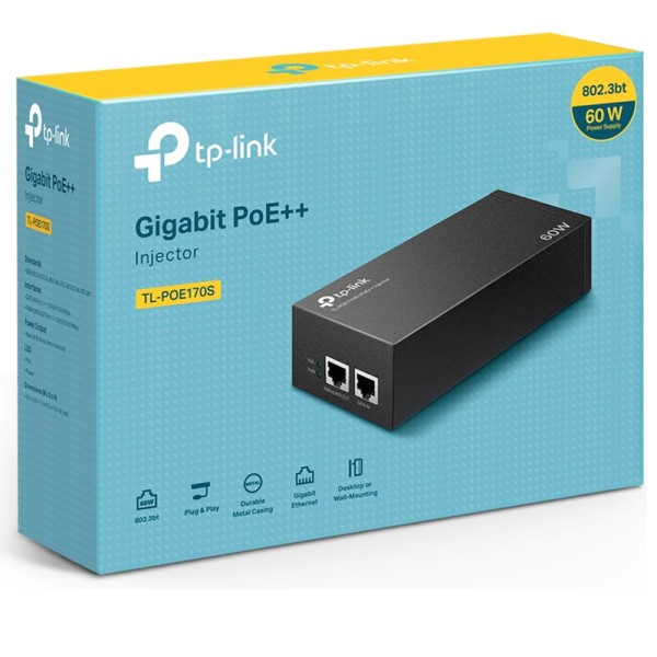 Injector POE TP-Link Omada POE170S 60W 1...
