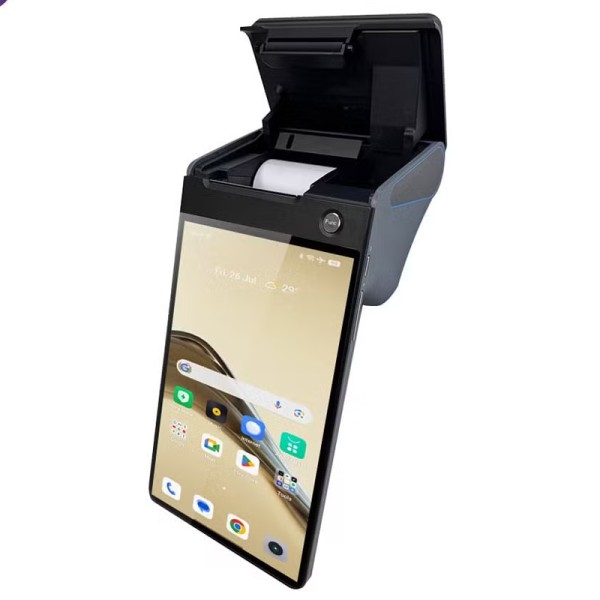 POS Smart Pos Z108 Facturacion Electronica/ Octa-Core 2.3Ghz/ 3GB RAM/ 16GB Mem/ Impresora 58mm/ Tactil 8.0 in/ Android 14
