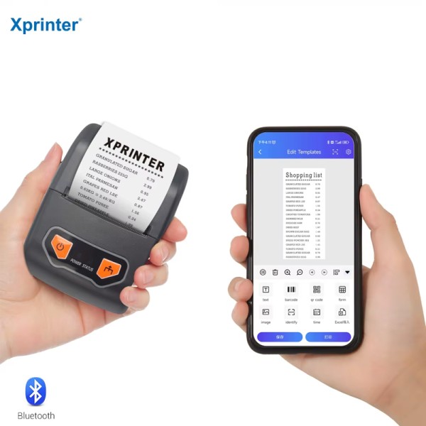 Mini Impresora Termica Portatil XP-P502A...