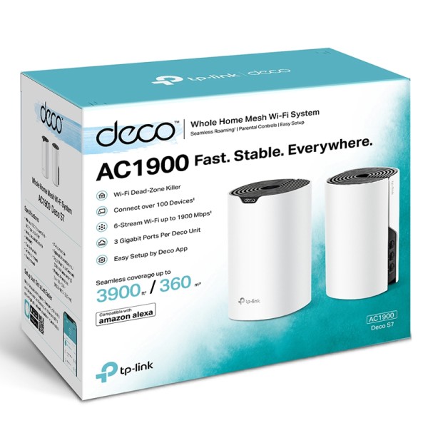 TP-Link Deco S7 AC1900/ 2 Pack / Sistema...