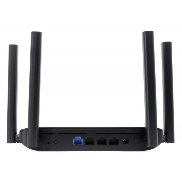 Router Hikvision DS-3WR15X / Dual Band Gigabit/ WiFi 6  / 1201Mbps (5 Ghz) / 300 Mbps (2.4Ghz)