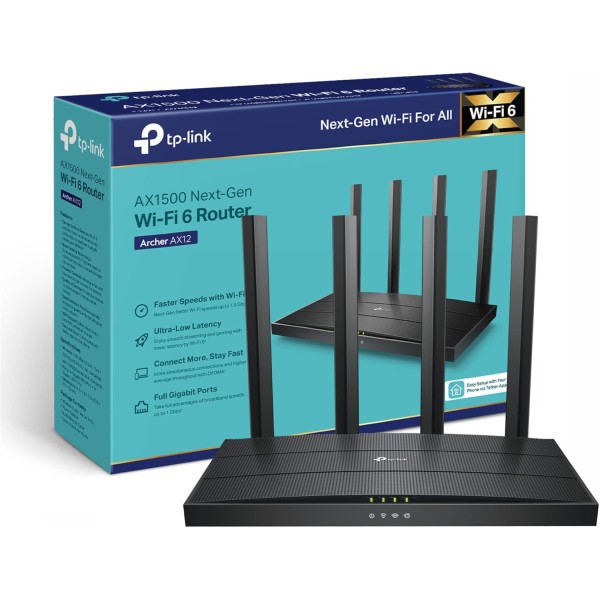 Router TP-Link AX1500  Archer AX12 Wifi ...