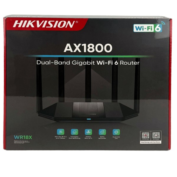 Router Hikvision DS-3WR18X / Dual Band G...