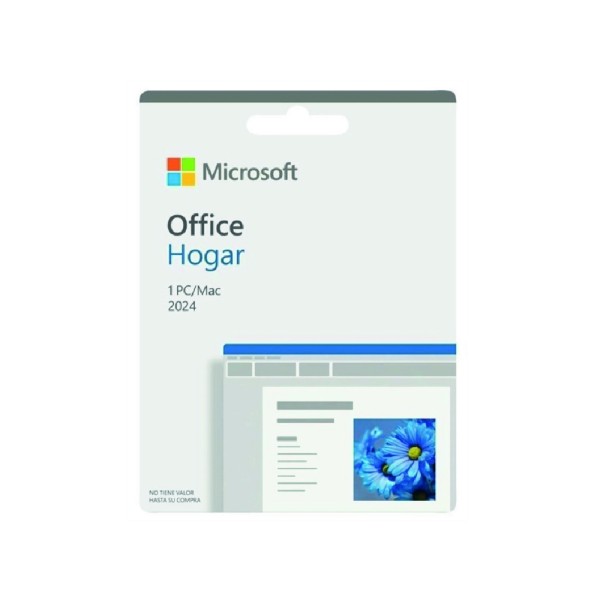 Licencia Microsoft Office Hogar 2024 1 P...