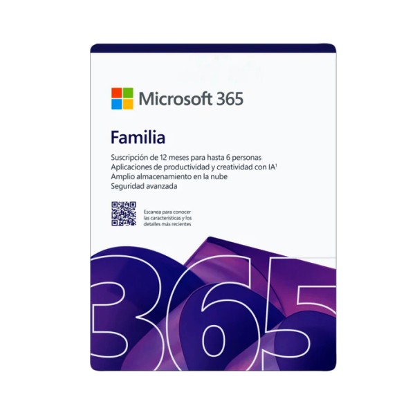 Licencia Microsoft Office 365 Familia Li...
