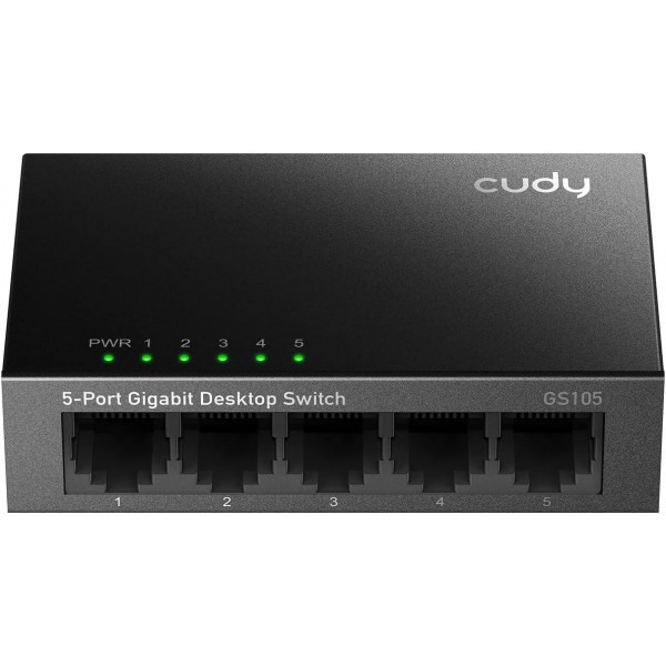 Switch Cudy GS105D 1000 Mbps 5 puertos G...