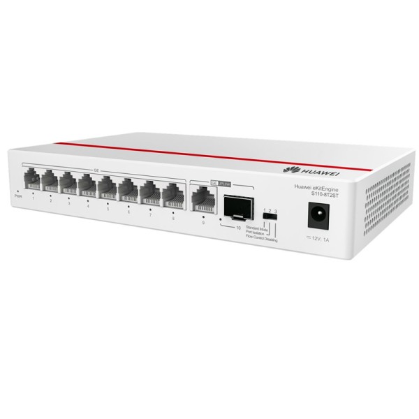 Switch Huawei S110-8T2ST / 8 Puertos Gig...