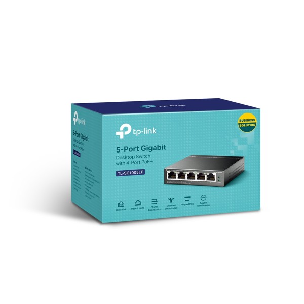 Switch TP-Link TL-SG1005LP 1000mbps 5pt ...