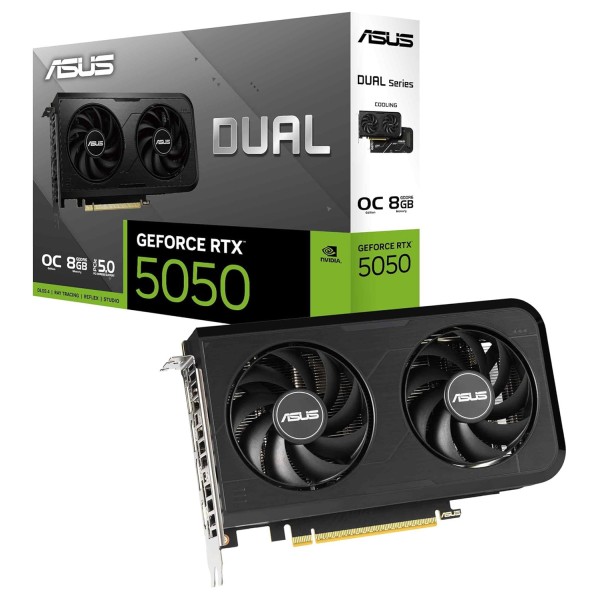 VIDEO ASUS GEFORCE RTX 5050 DUAL OC 8GB ...