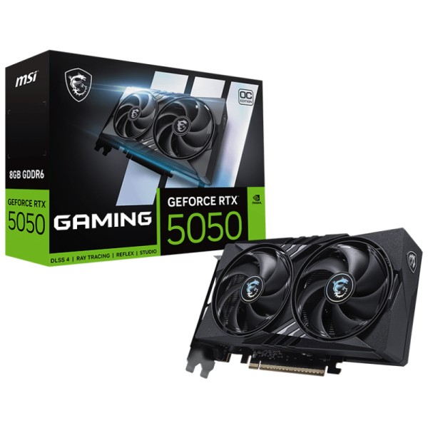 VIDEO MSI GEFORCE RTX 5050 8G 2X OC/ DDR...