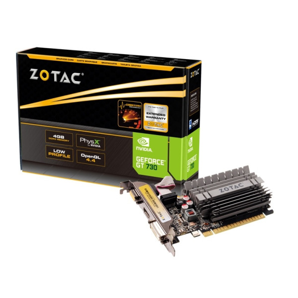Video Zotac GT730 4GB DDR3 PCI-Ex 64bit