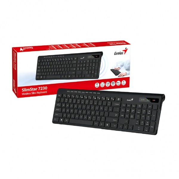 Teclado Genius SlimStar 7230 Inalambrico...