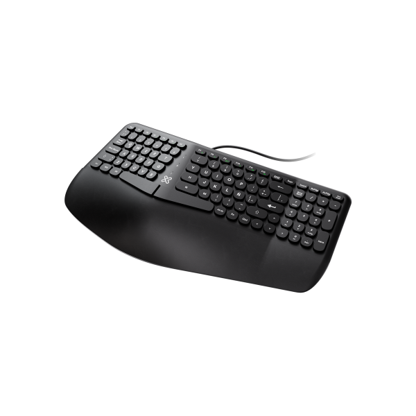 Teclado Ergonomico Evolve Klip Xtreme KB...