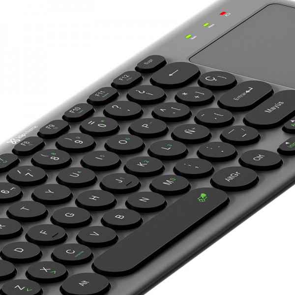 Teclado KlipX KeyGlider KCK-550S Inalambrico / Bluetooth con Panel Tactil / Español
