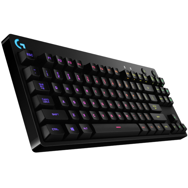 Teclado Gaming Logitech G Pro Mecanico RGB LIGHTSYNC USB Ingles Switchs GX Blue
