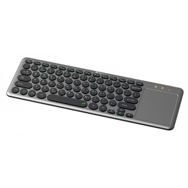 Teclado KlipX KeyGlider KCK-550S Inalambrico / Bluetooth con Panel Tactil / Español
