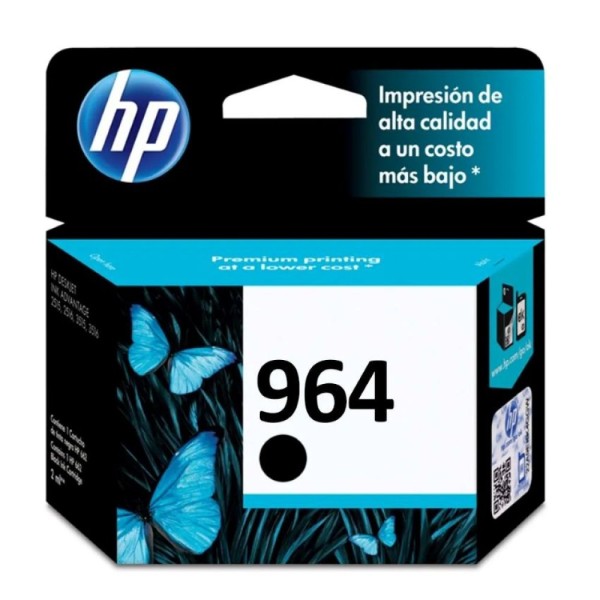 Cartucho de Tinta HP 964 Negro 