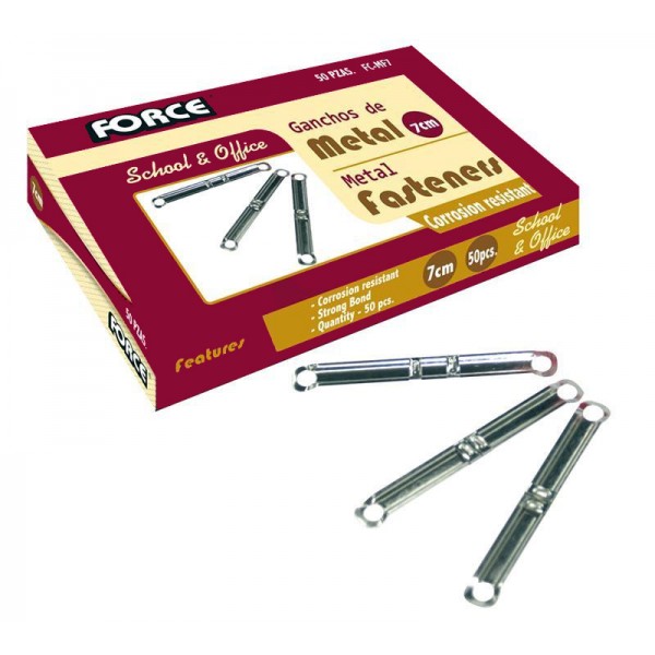 Ganchos de Metal para Folder / 7cm / 50 ...