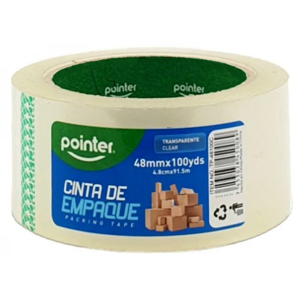 Tape Transparente de 2 Pulgadas 110 Yard...