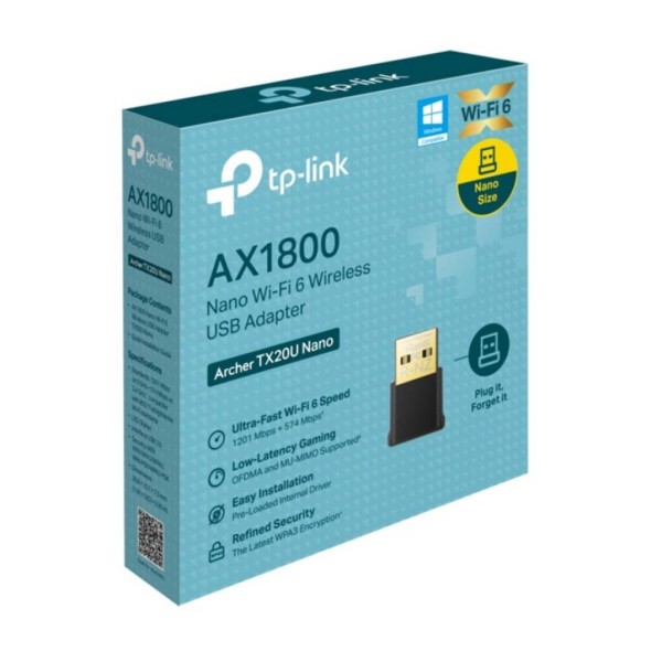 Adaptador TP-Link Archer TX10UB Nano AX9...